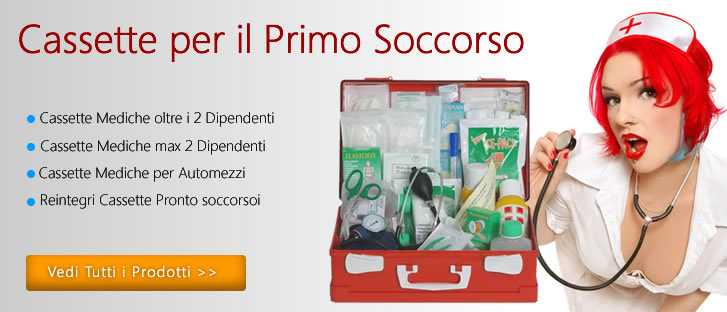 Cassette MedichePronto Socccorso Portatili